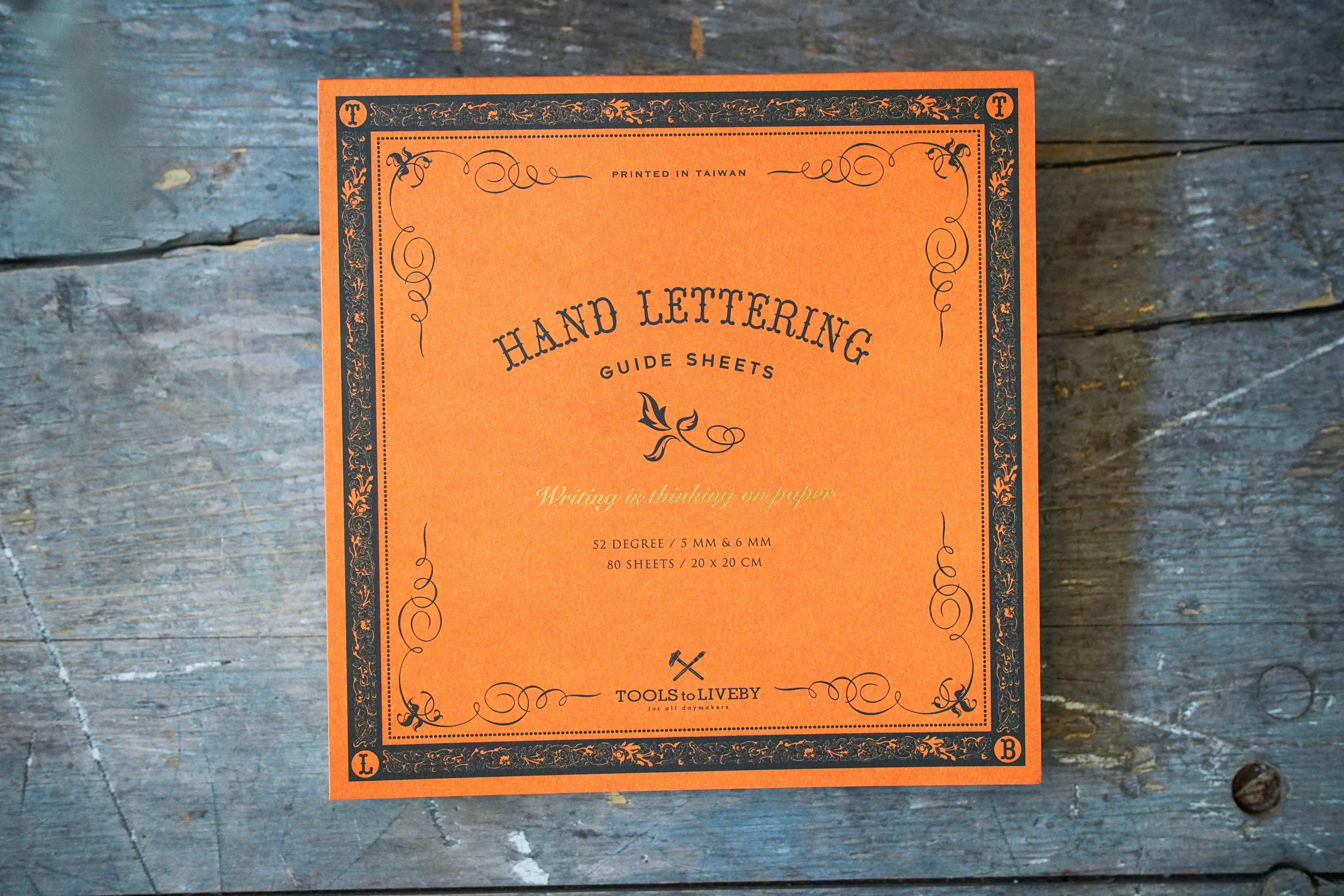 Calligraphy Practice Notebook - Handwriting