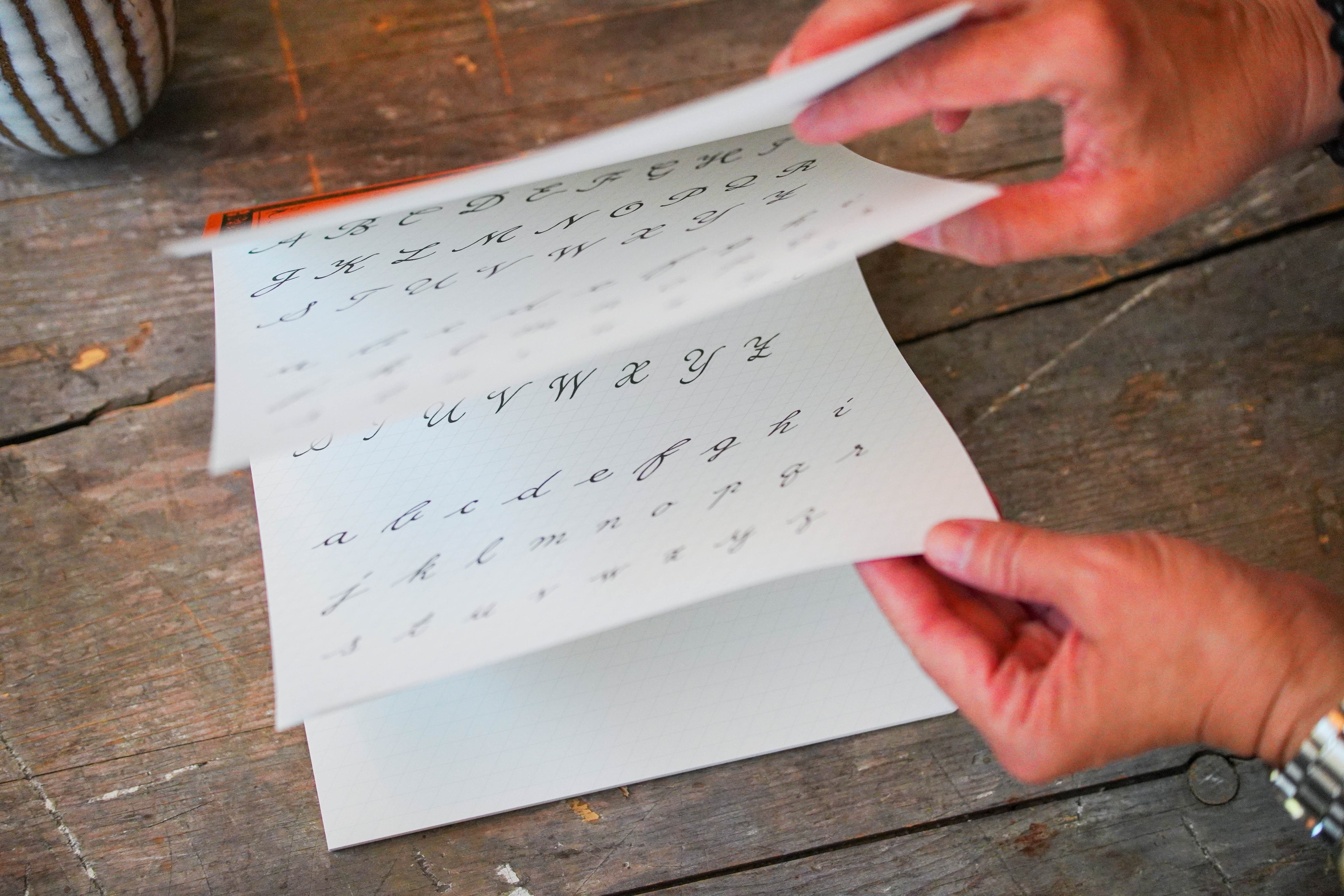 Calligraphy Practice Notebook - Handwriting