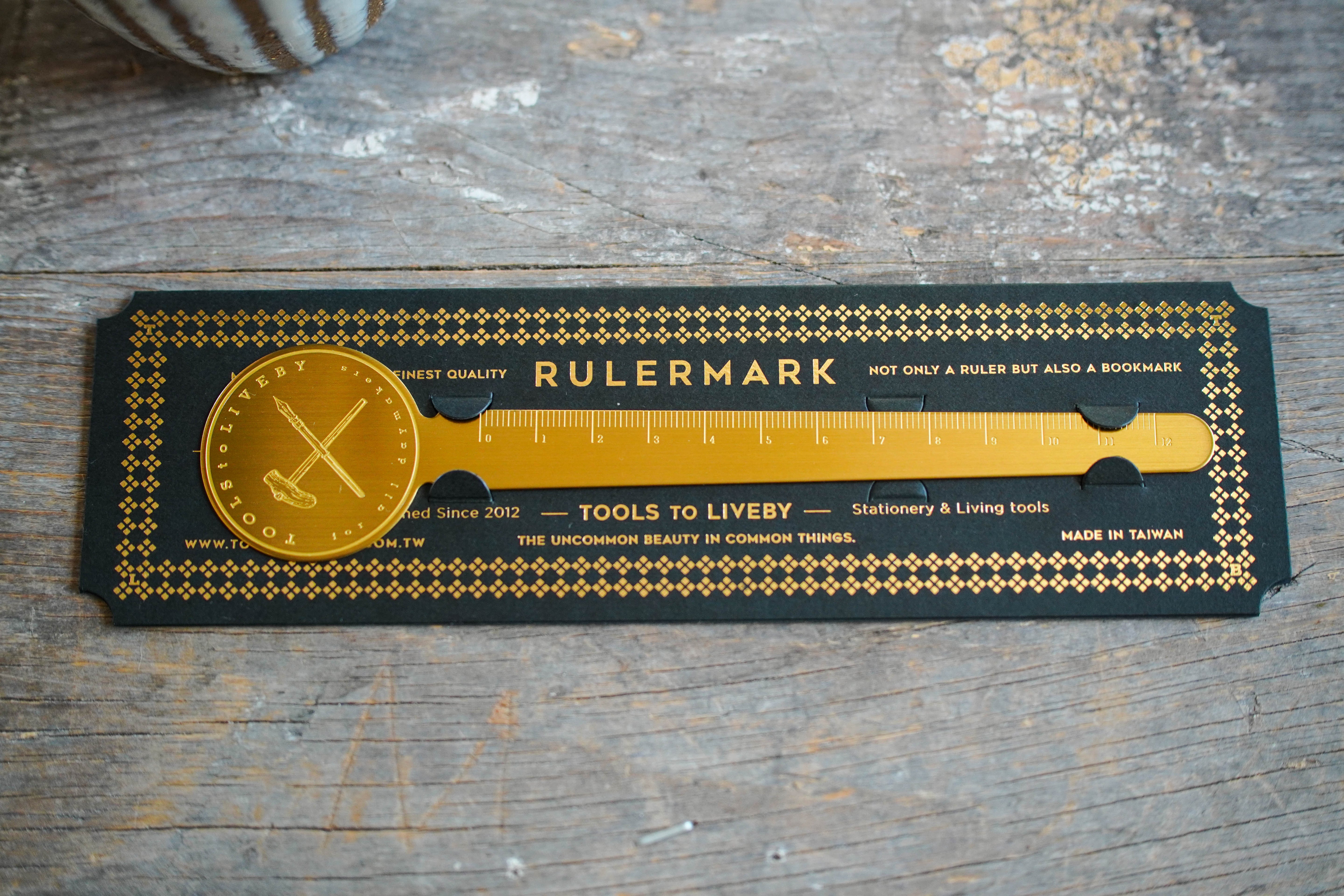 Brass Rulermark