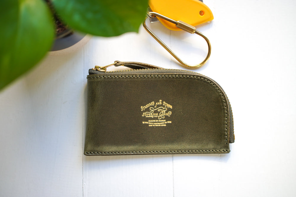 TSL Card Wallet Dad / Pull-up leather