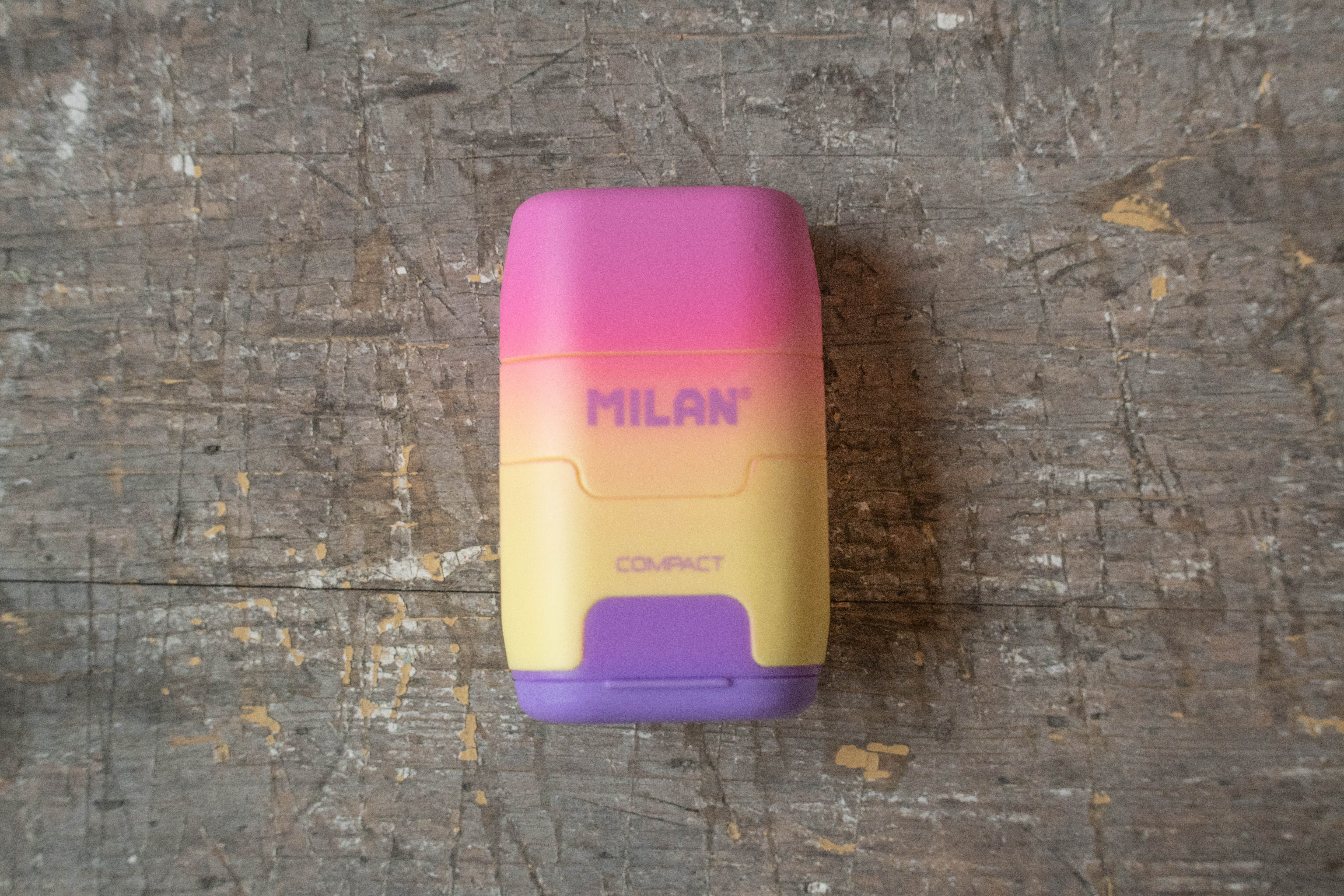 MILAN Eraser & Double Sharpener – Sunset Series