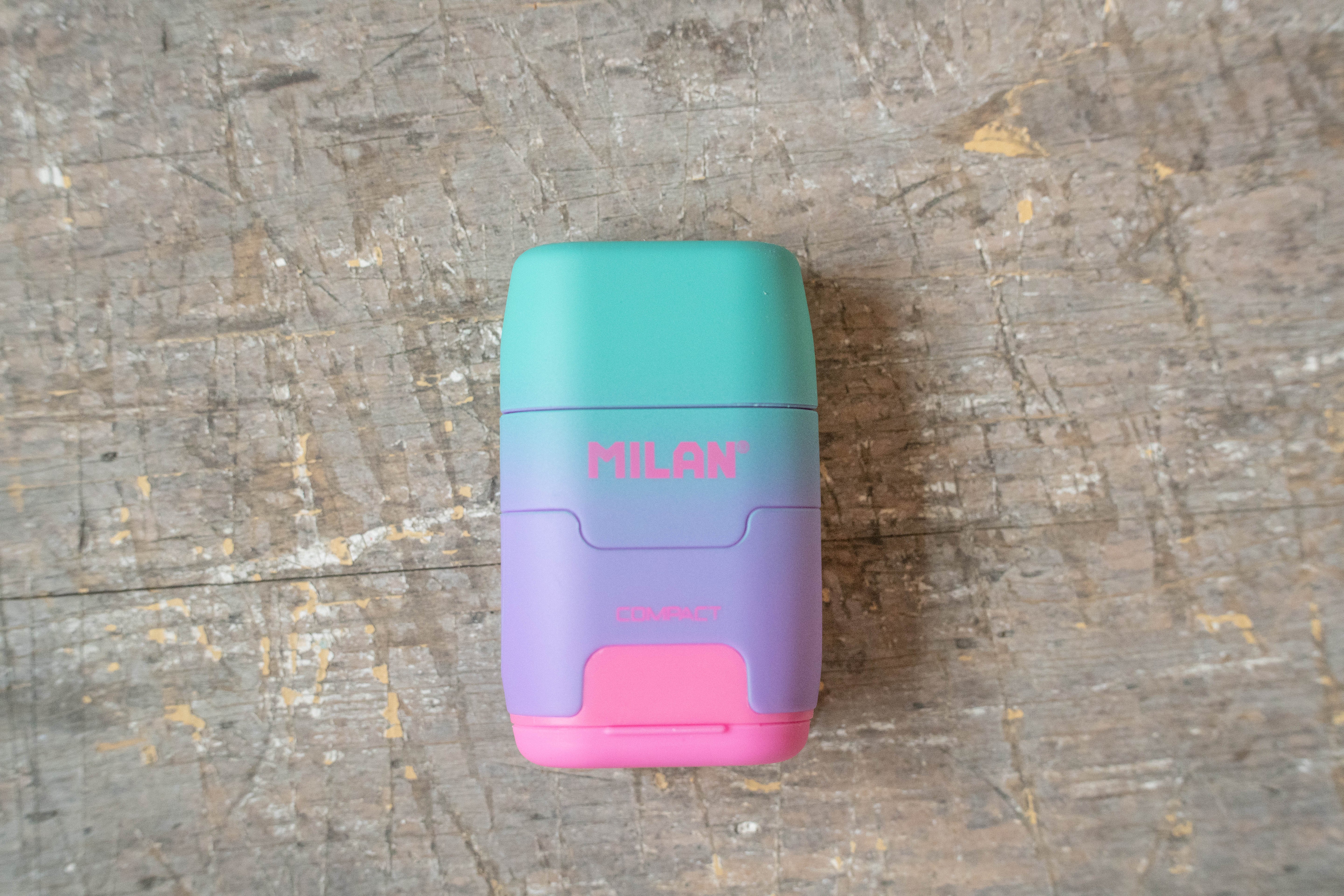 MILAN Eraser & Double Sharpener – Sunset Series