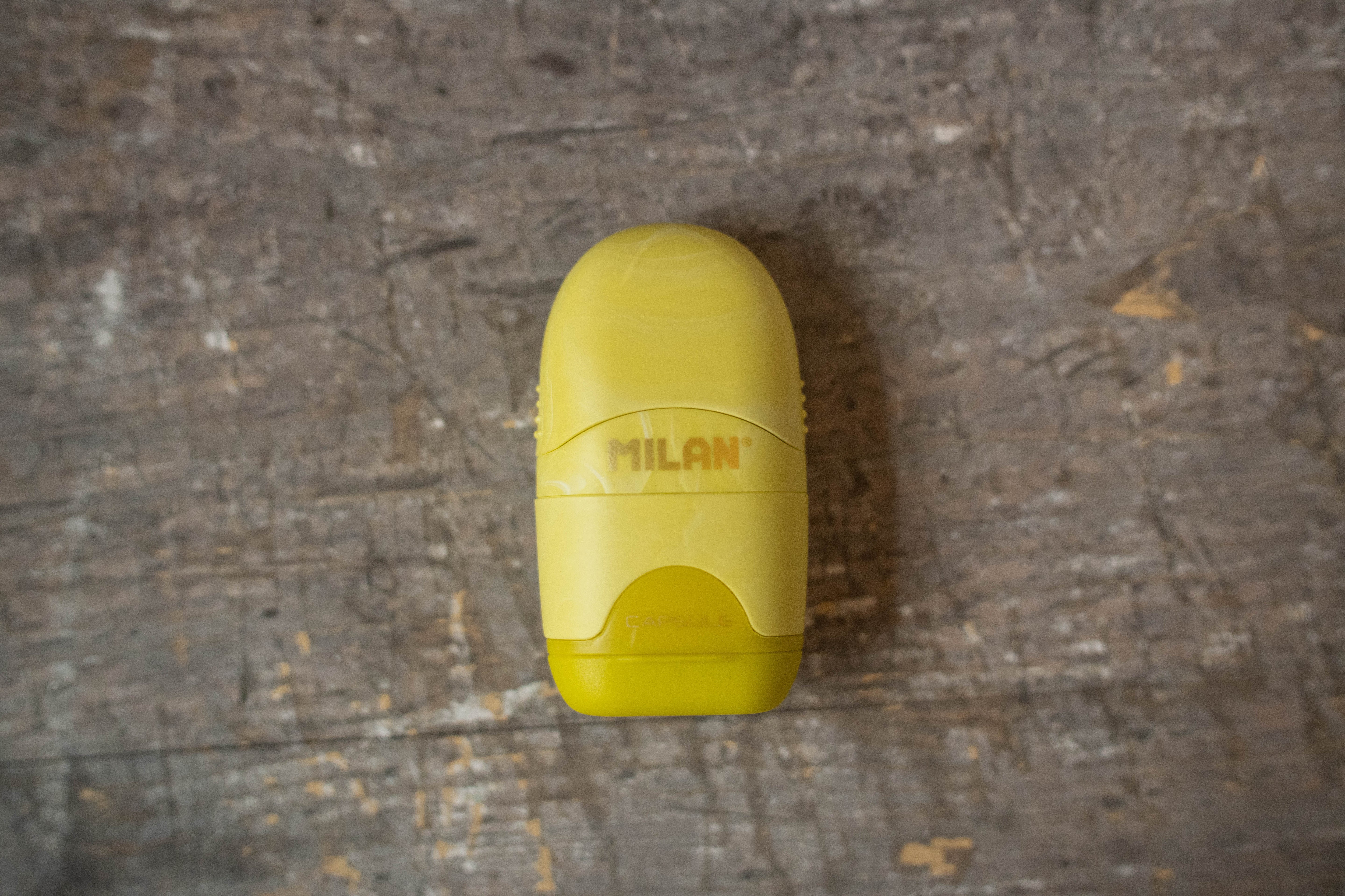 MILAN CAPSULE Eraser & Sharpener – Lava Series