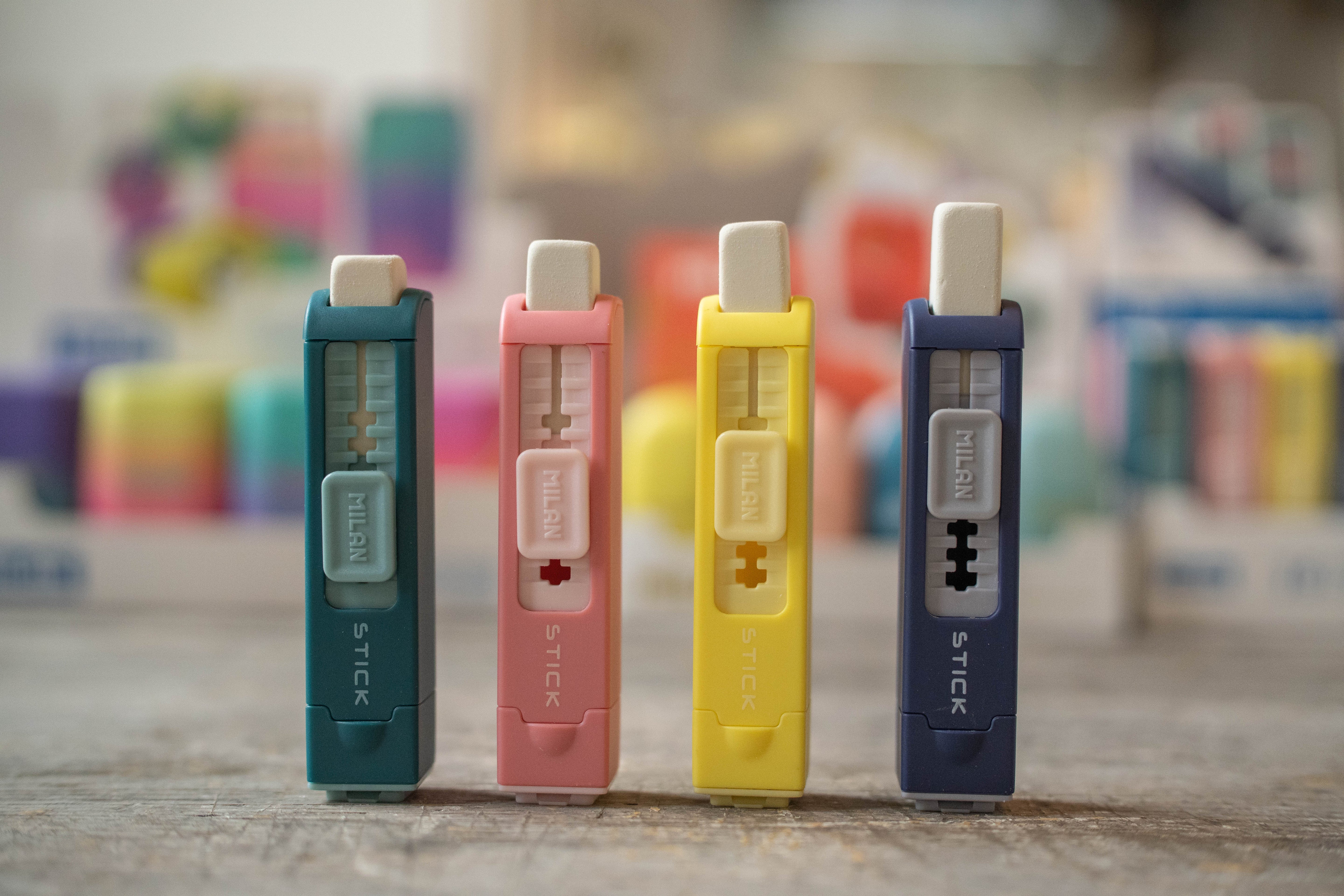 MILAN STICK Eraser & Pencil Sharpener