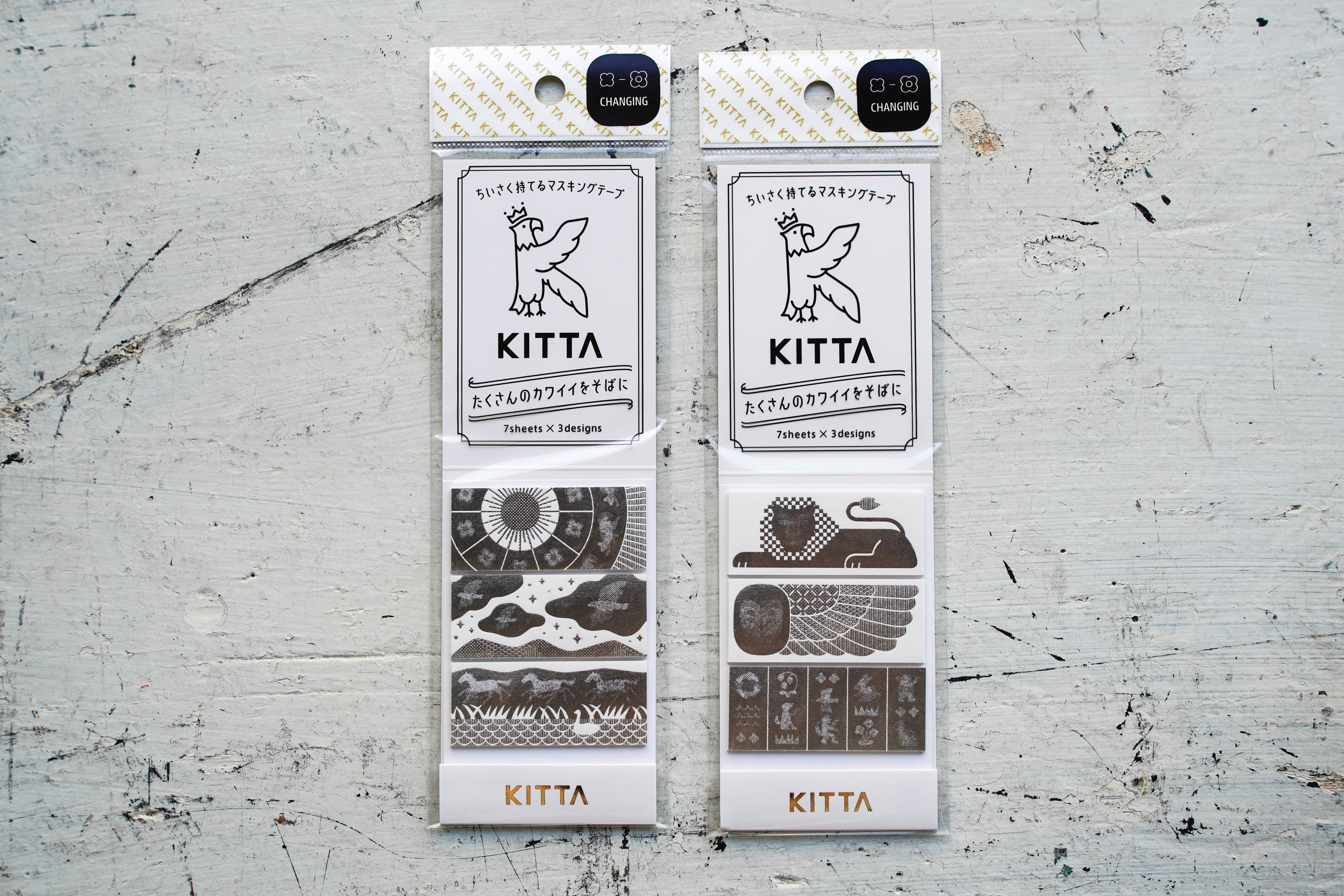 KITTA Special Foil-type Changing Stickers