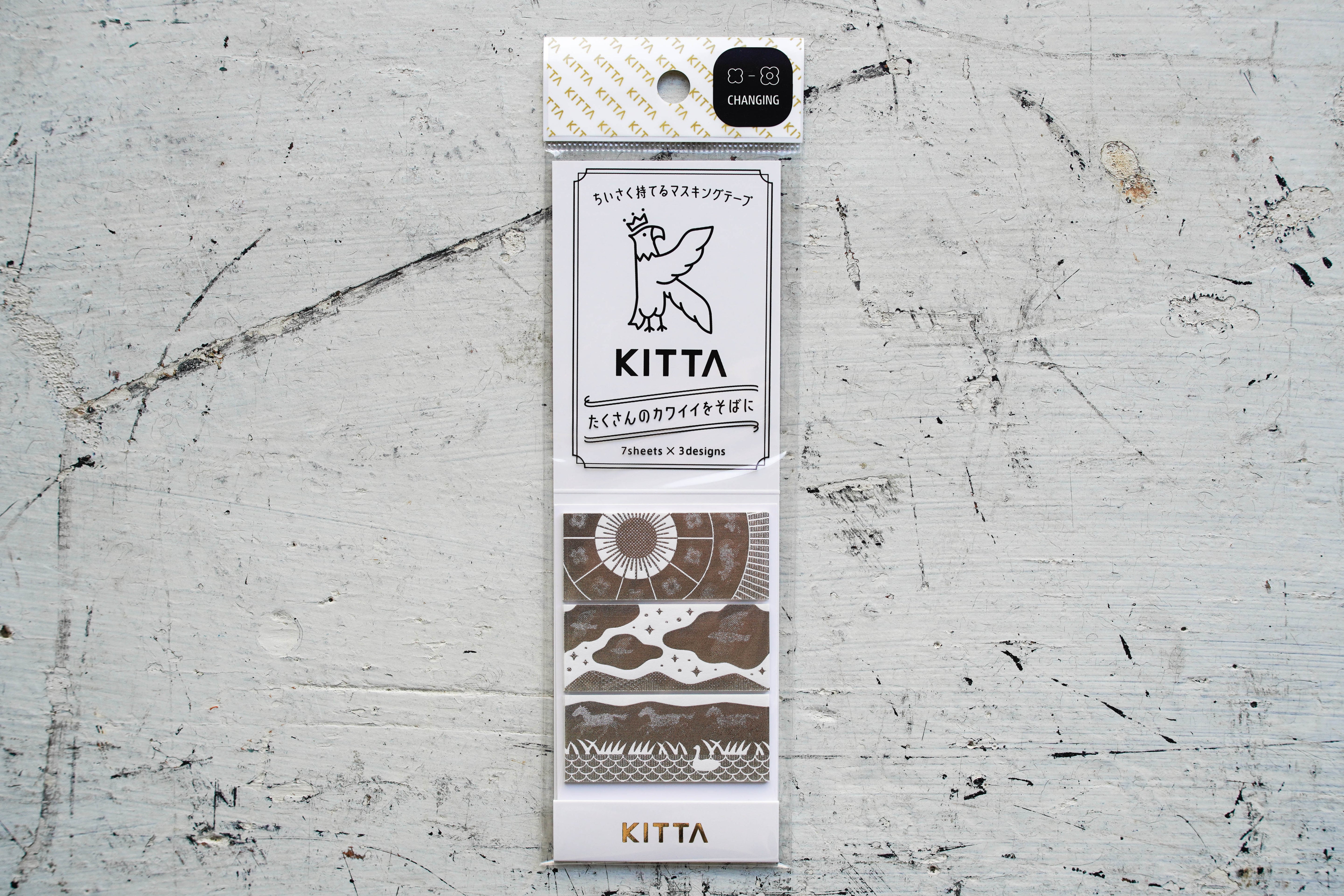 KITTA Special Foil-type Changing Stickers
