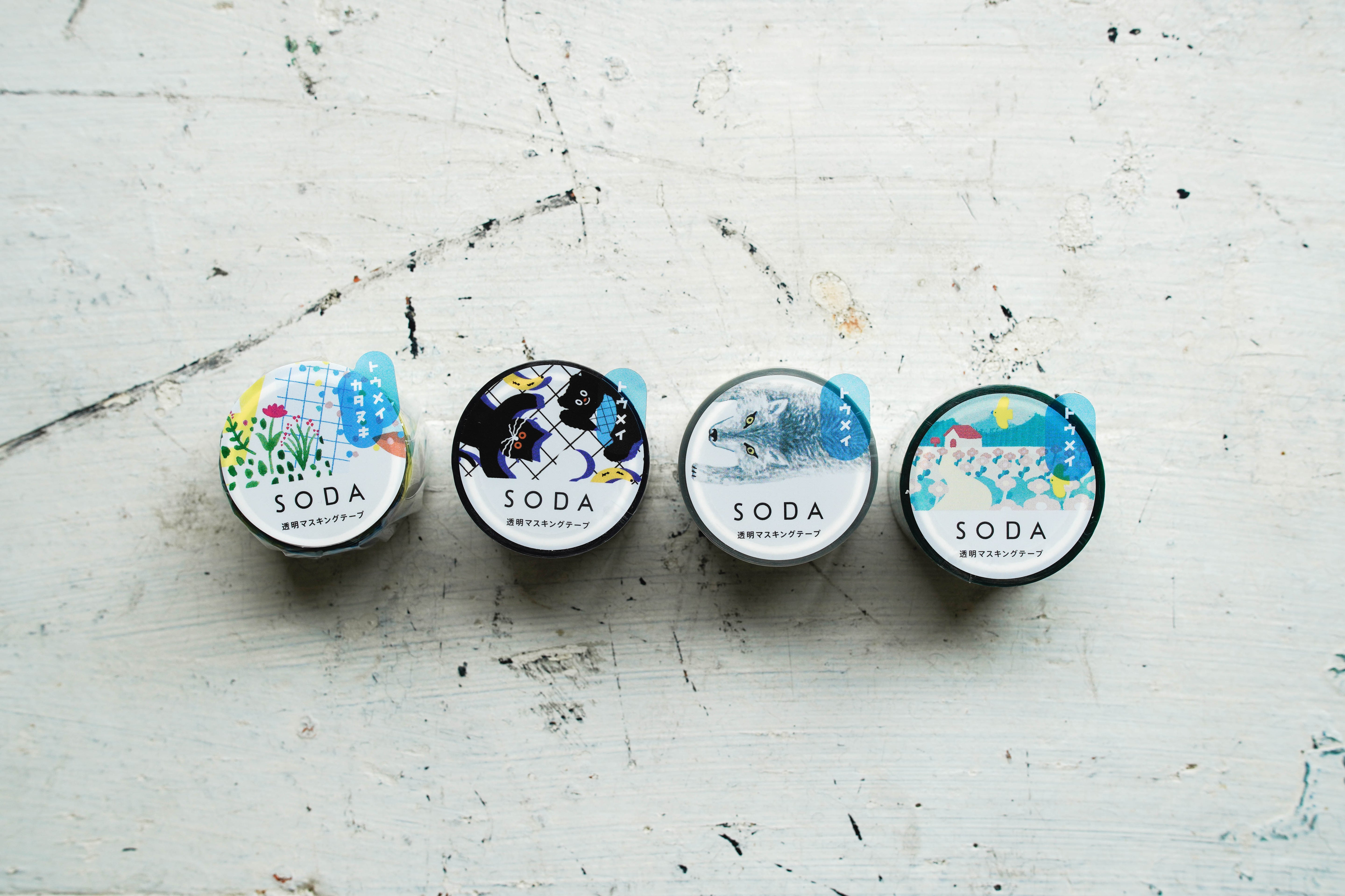 SODA Transparent Masking Tape 30mm