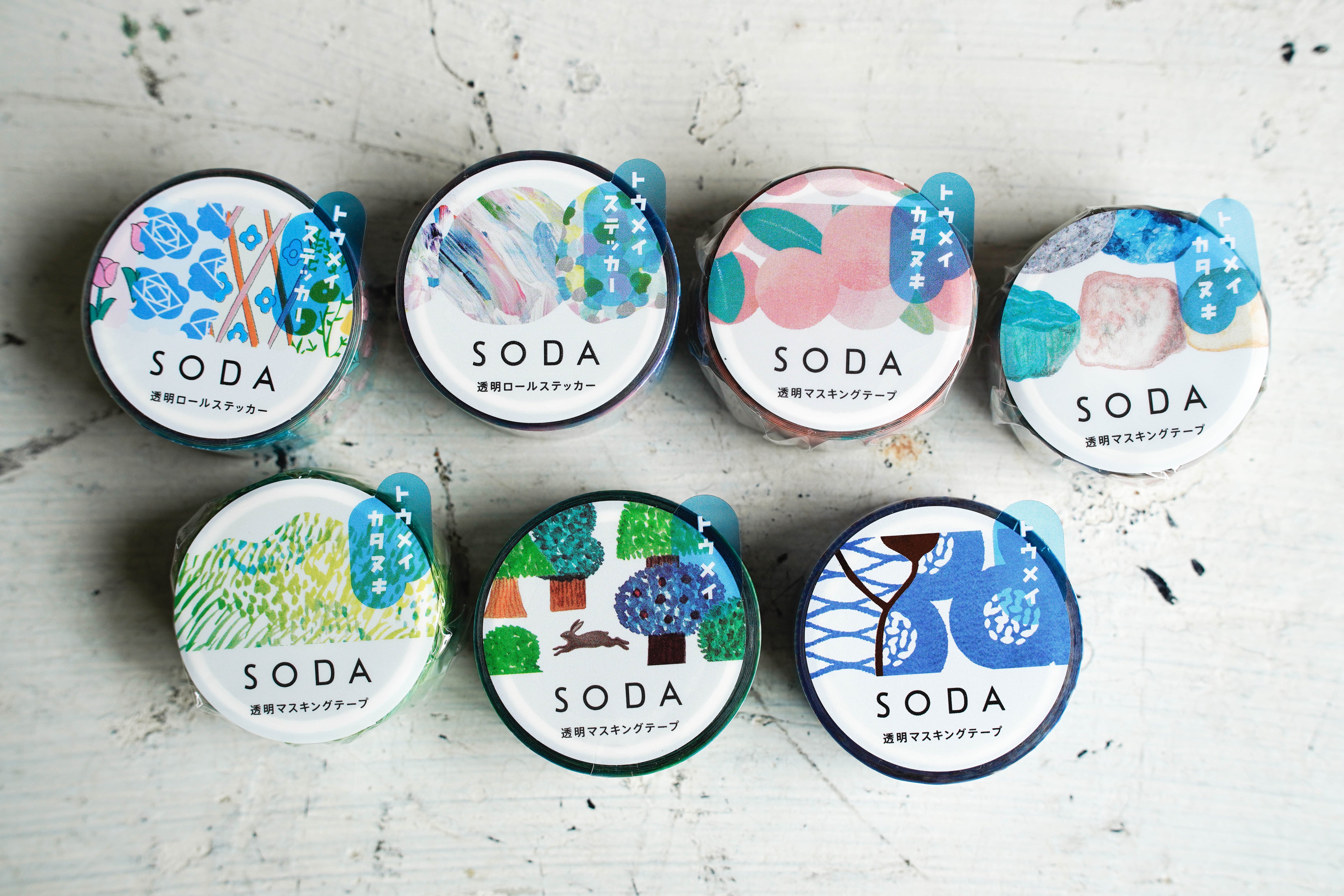 SODA Transparent Masking Tape 20mm