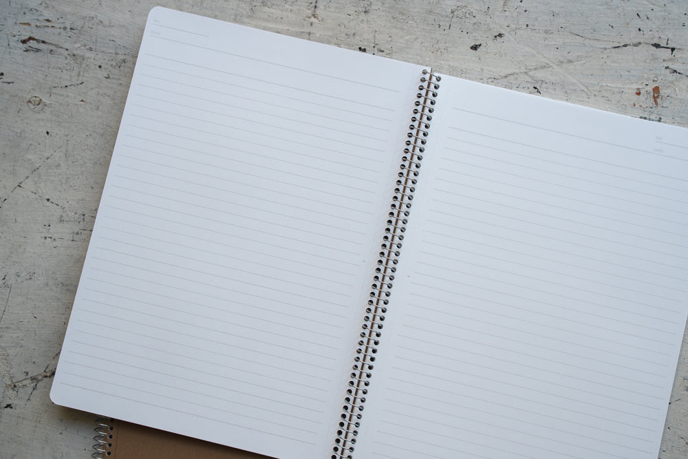 Maruman Spiral Kraft B5 Notebook - Lined