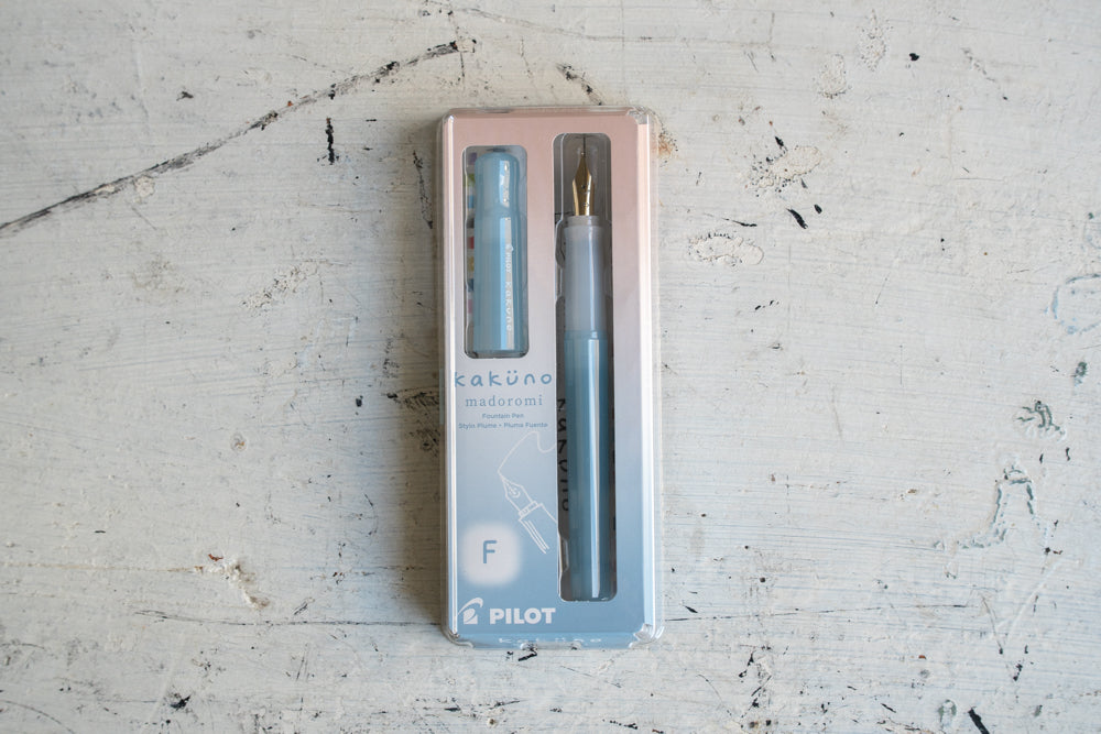 Pilot Fountain Pen Kakuno Madoromi (Gold Nib)