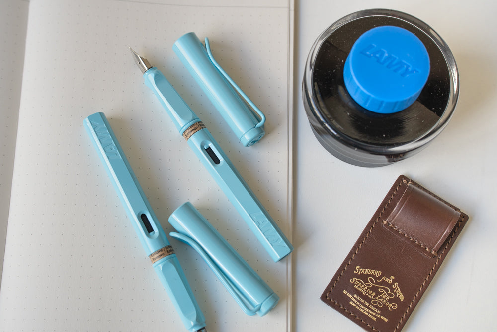 LAMY Safari Fountain Pen - Aqua Sky
