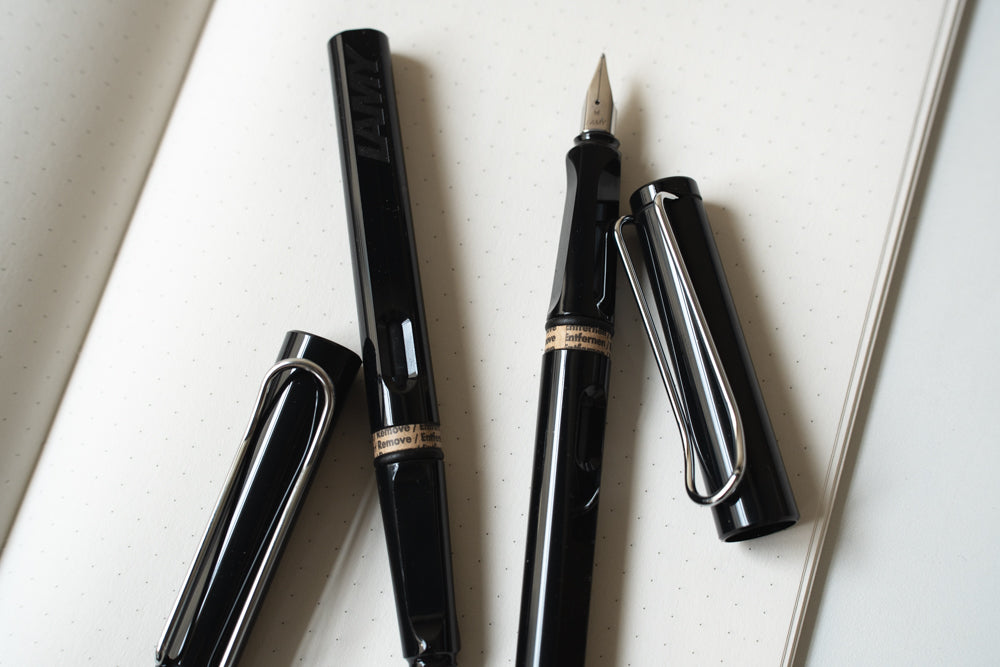LAMY Safari Fountain Pen - Shiny Black