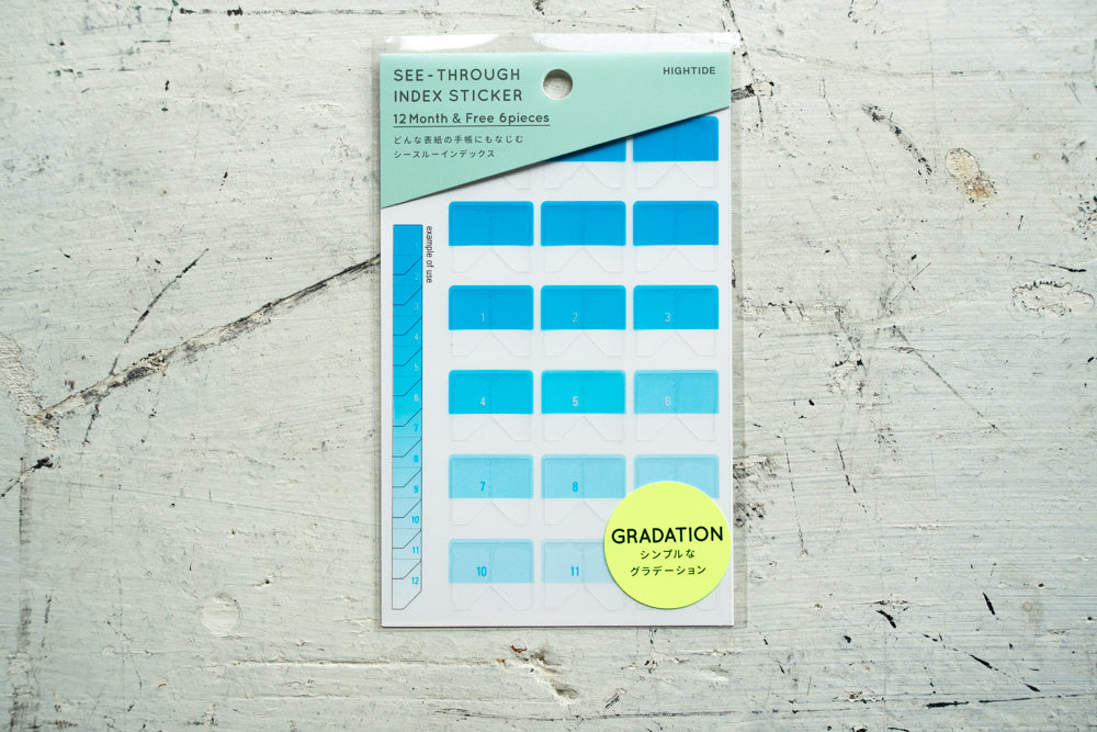 See-Through Index Stickers