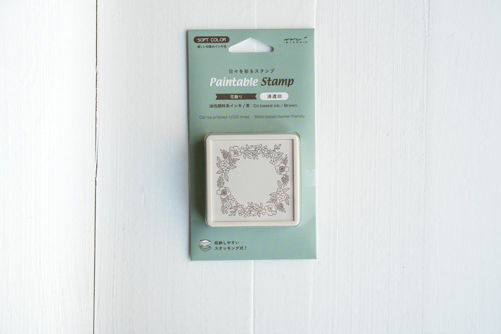 Paintable Pre-ink Stamp *SOFT COLOR*
