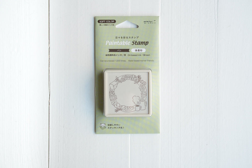 Paintable Pre-ink Stamp *SOFT COLOR*