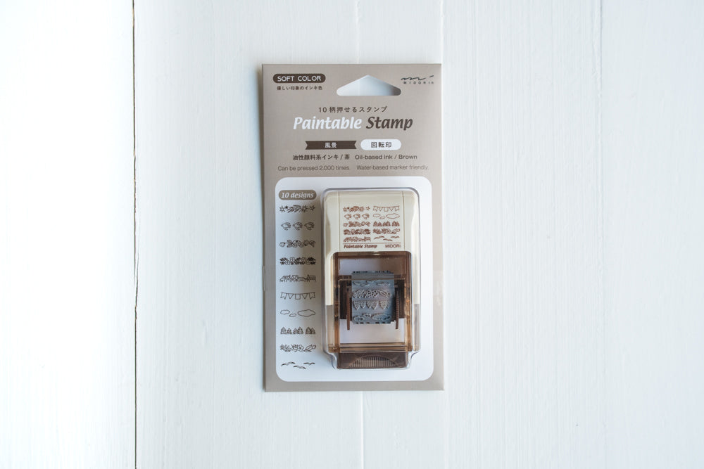 Paintable Rotating Stamp *SOFT COLOR*