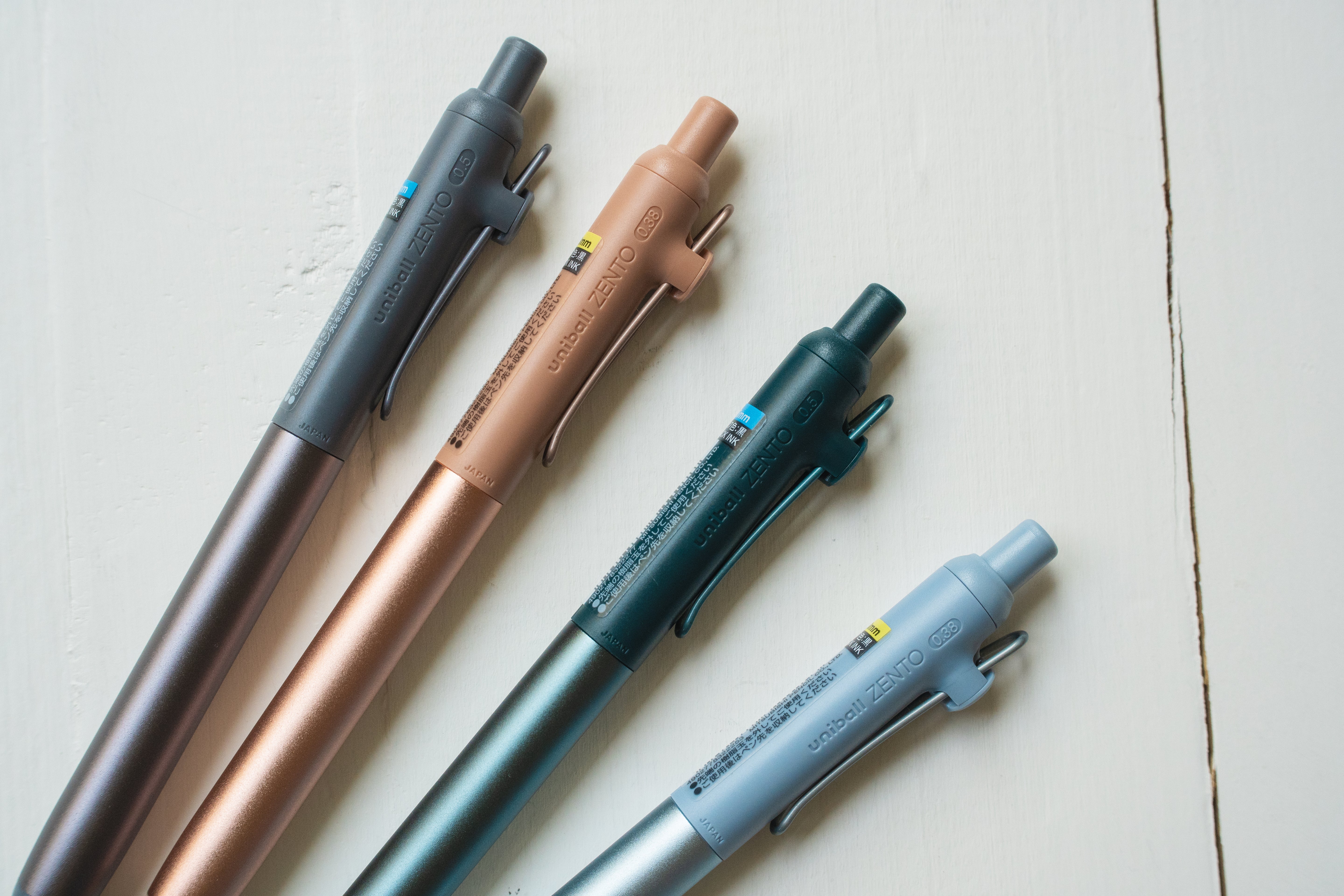 Uniball ZENTO Gel Pen - Flow Model