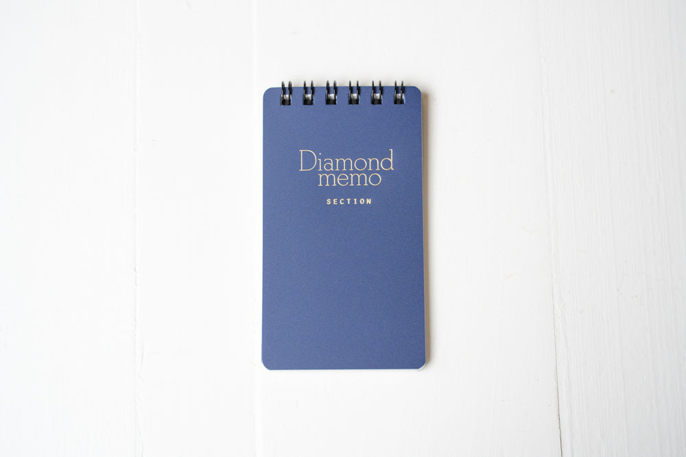Diamond Grid Memo - Blue