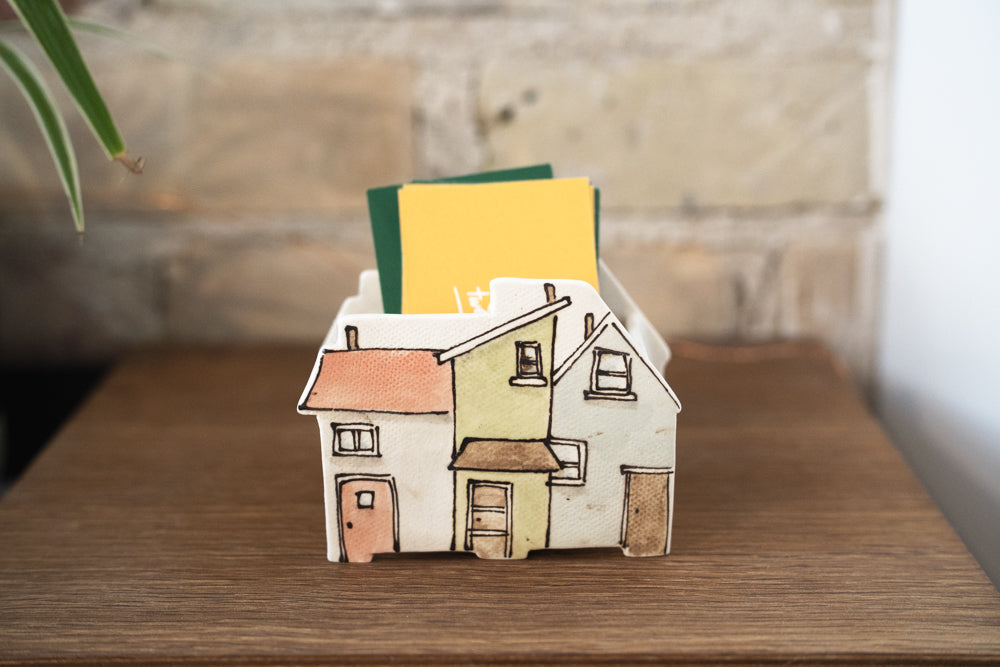 Ceramic Planter - Houses Row Series