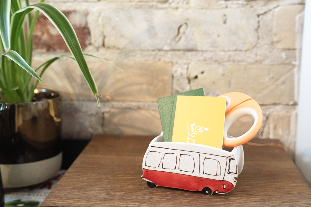 Ceramic Small Planter - Van