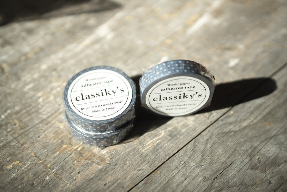 Gingham and Dots Washi Tape - 10mm