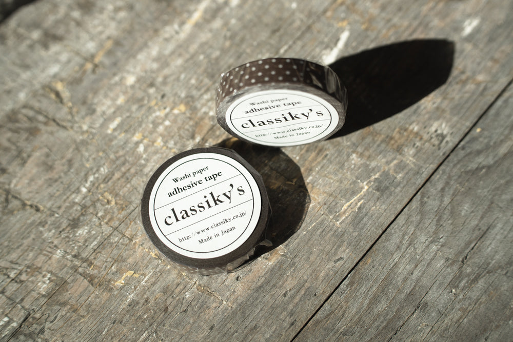 Gingham and Dots Washi Tape - 10mm