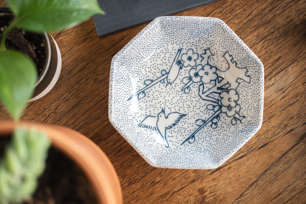 Inban Octagonal Deep Dish