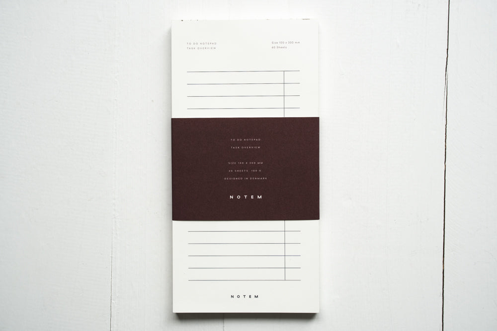 MILO Undated Weekly Planner Notepad