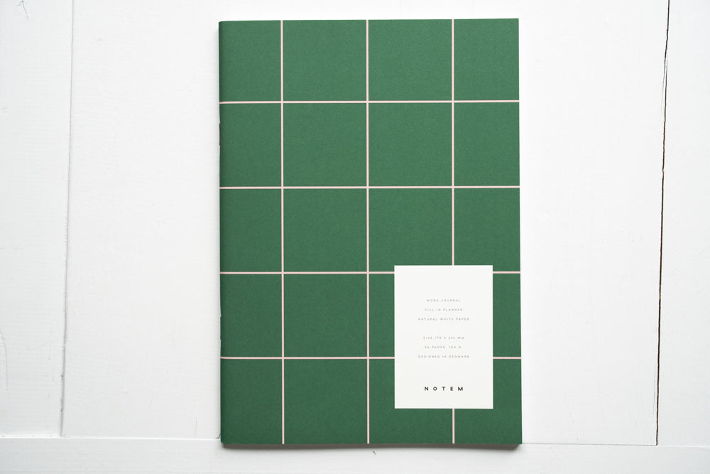 MILO Undated Weekly Work Journal