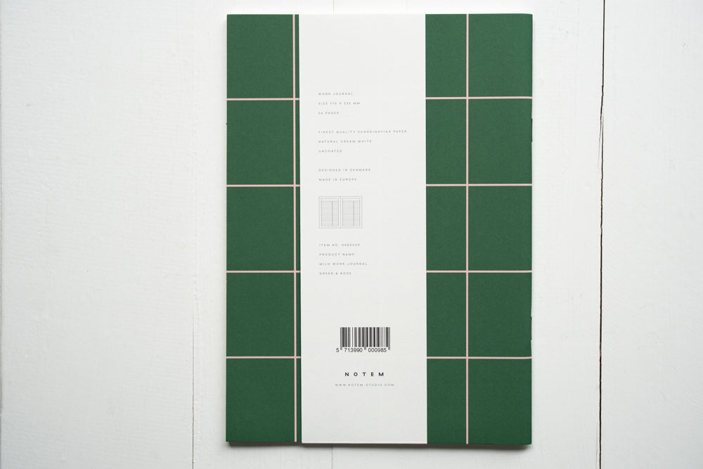 MILO Undated Weekly Work Journal