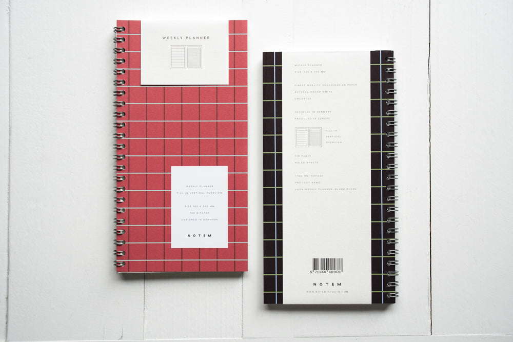 LUCA Undated Weekly Planner