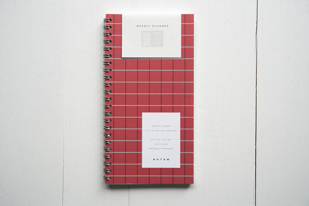 LUCA Undated Weekly Planner