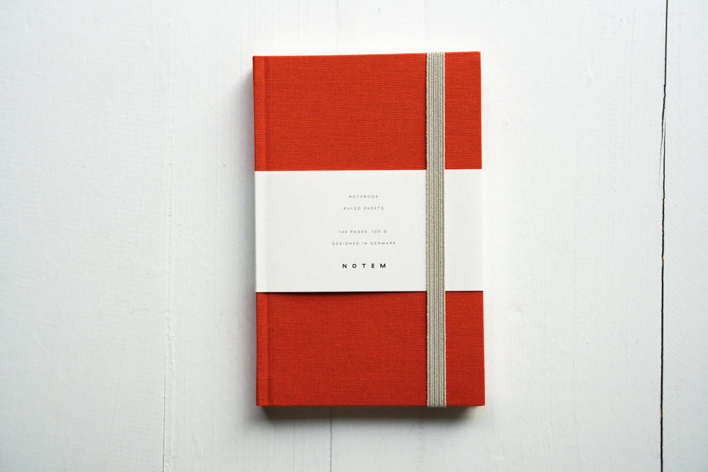 BEA Small Notebook with elastic band - Ruled