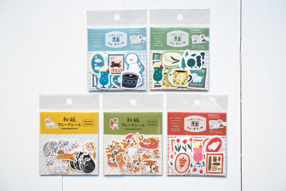 Washi Flake Stickers