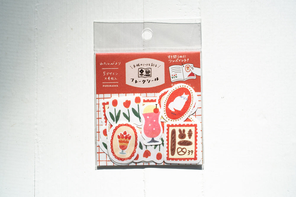 Washi Flake Stickers