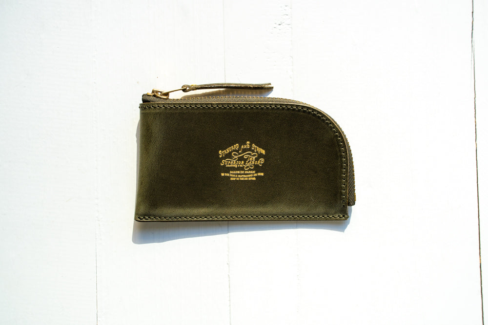 TSL Card Wallet Dad / Pull-up leather
