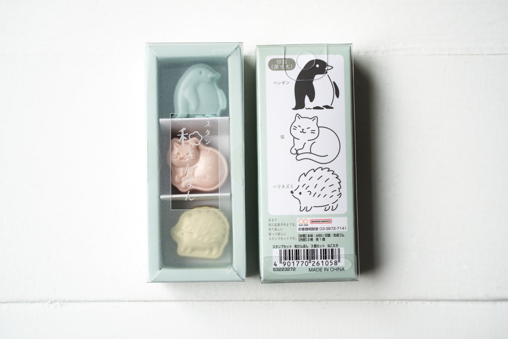 Wasanpon Stamp - Set of 3