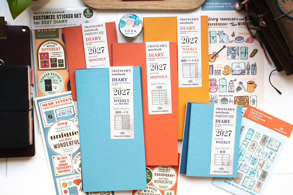 2027 Traveler's Notebook Set Up Workshop