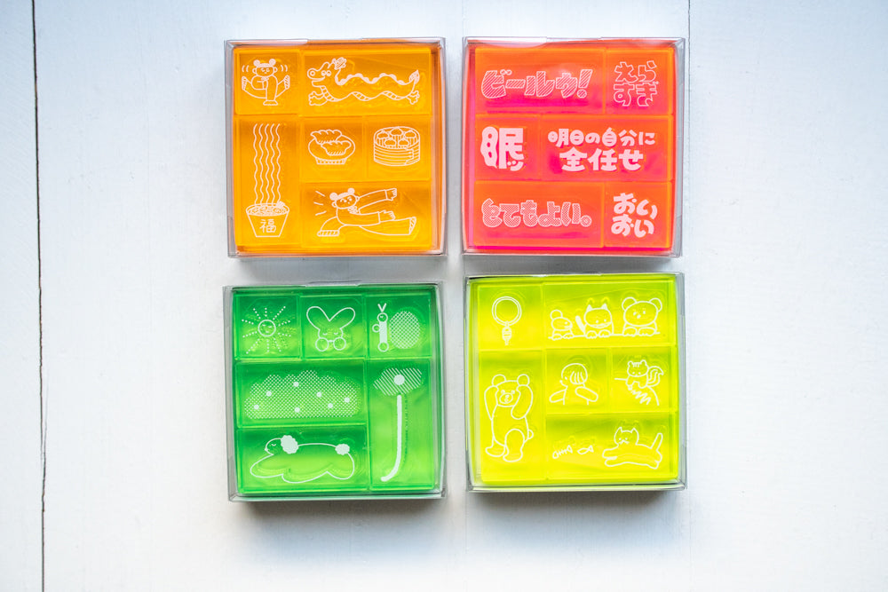 KORI JIRUSHI 6pcs. Set - Coloured