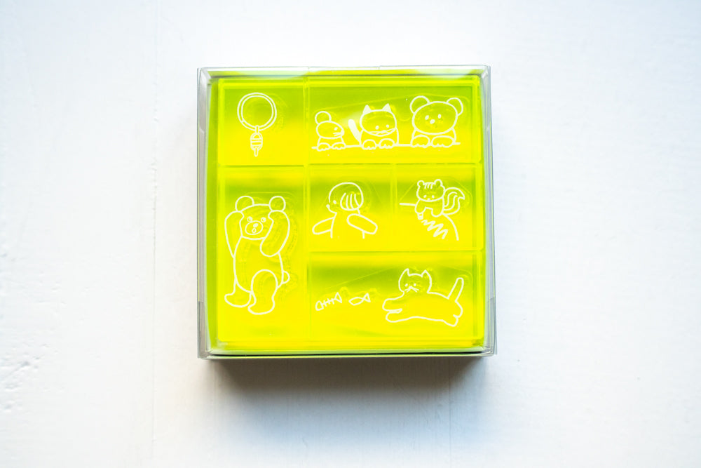 KORI JIRUSHI 6pcs. Set - Coloured