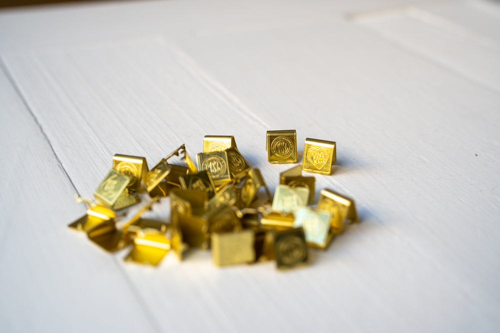 Brass Tag - Square