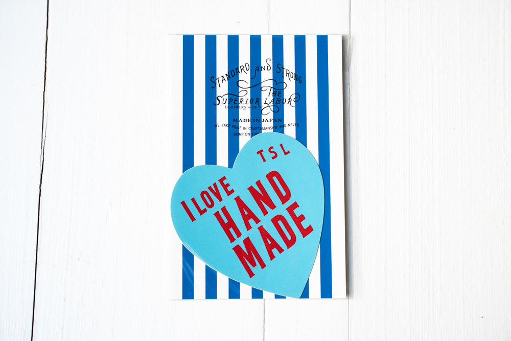I LOVE HANDMADE sticker