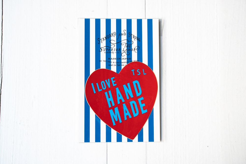 I LOVE HANDMADE sticker