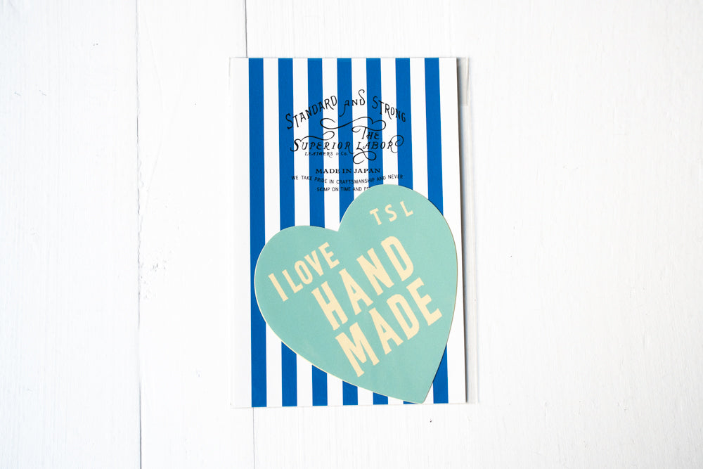 I LOVE HANDMADE sticker