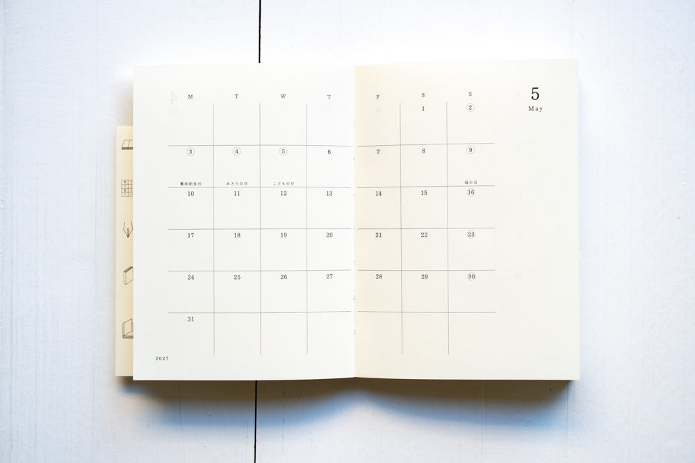 2027 MD Notebook Diary - A6