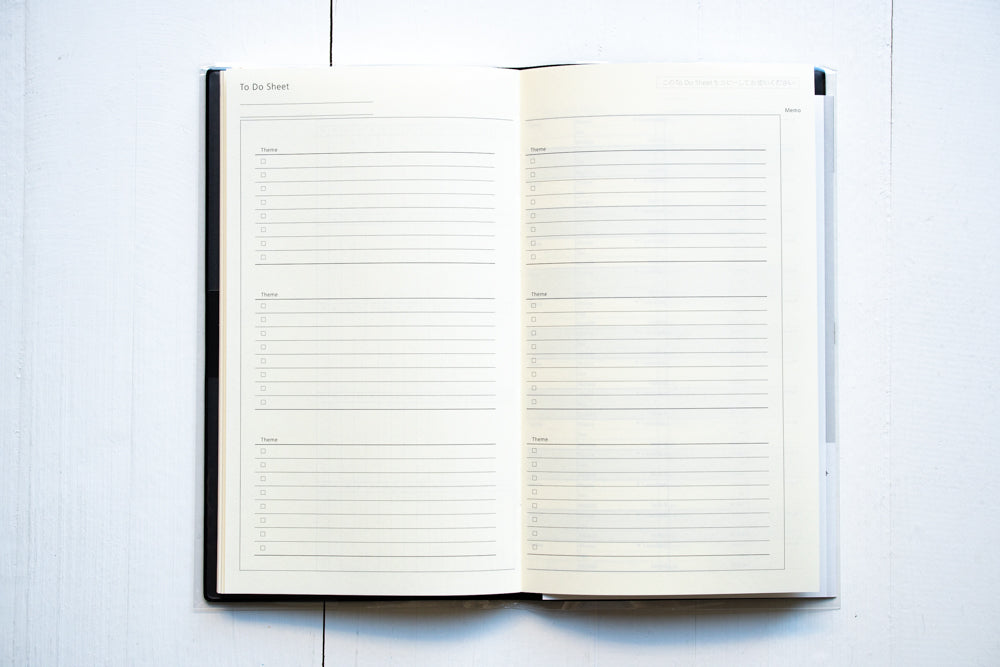 2027 Professional Diary PRD Slim - Monthly Block