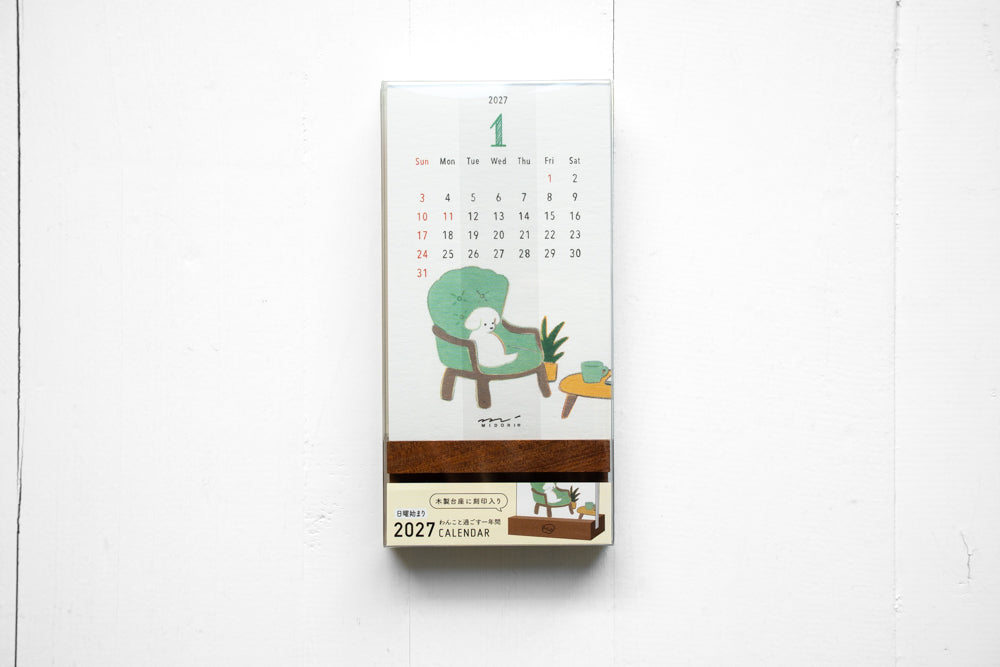 2027 Stand Calendar