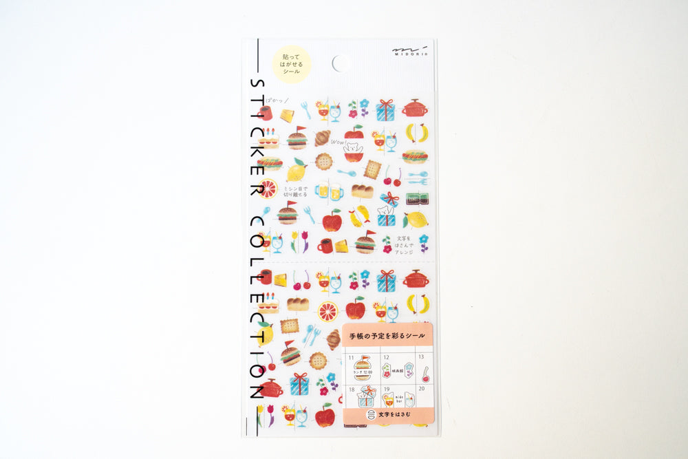 Transparent Schedule Stickers - 2027 collection