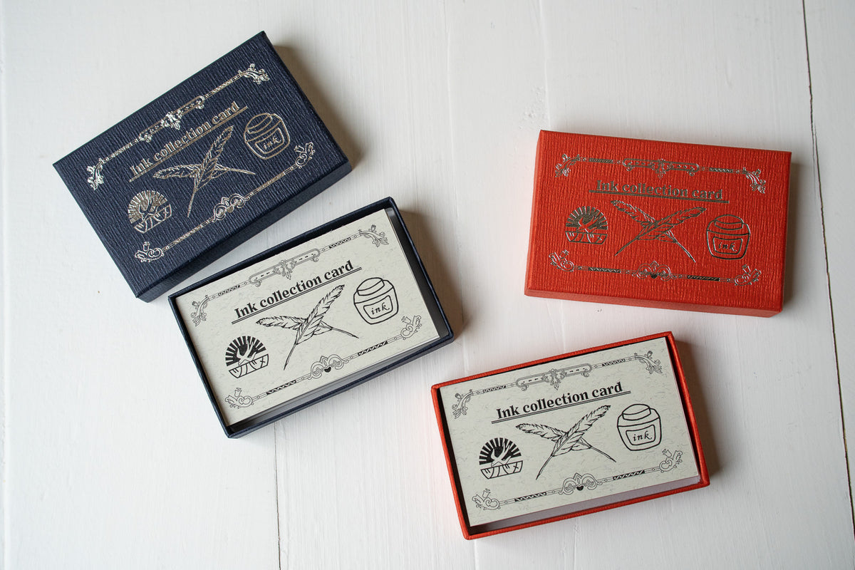 Tsubame Note Ink Swatch Cards
