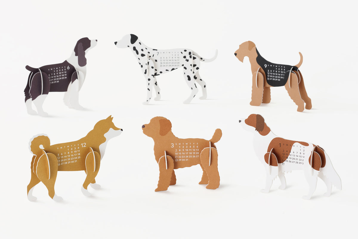 Good morning calendar 2027 - Dogs